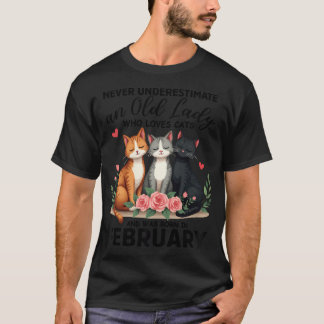 Camiseta Nunca Subestimes A Una Vieja A La Que Le Gusta El 