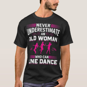 Camiseta Nunca Subestimes A Una Vieja Que Pueda Saltar Del 