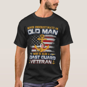 Camiseta Nunca subestimes al veterano veterano de la guardi