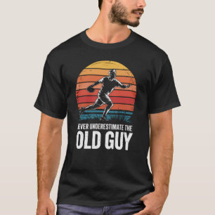 Camiseta Nunca Subestimes Al Viejo Guy Ultimate Frisbee P