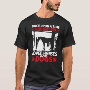 Camiseta Nunca Subestimes El Amor De Un Chica Por Su Caball
