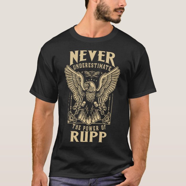 Camiseta Nunca Subestimes El Poder De Rupp (Anverso)