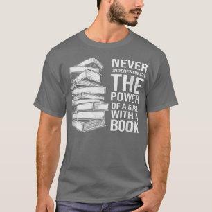 Camiseta Nunca subestimes el poder de un Chica con un Boo