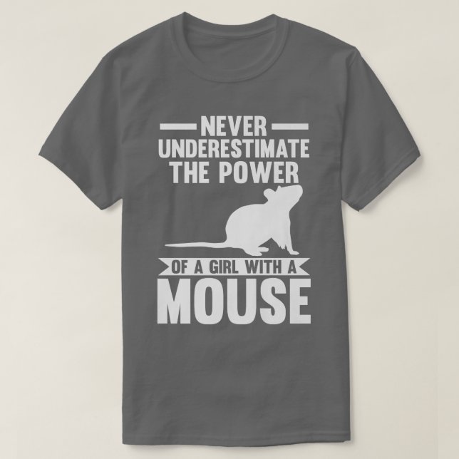Camiseta Nunca subestimes el poder de un Chica que amaba  (Diseño del anverso)