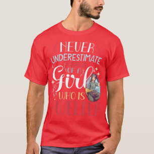 Camiseta Nunca subestimes el poder de un Chica que es un W