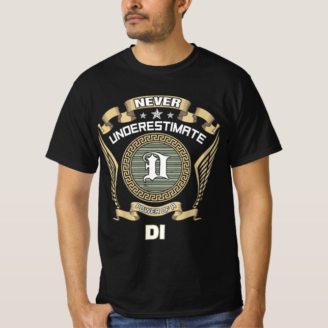 Camiseta Nunca subestimes el poder de un DI (Anverso)