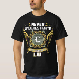 Camiseta Nunca Subestimes El Poder De Un Lu