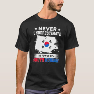 Camiseta Nunca Subestimes El Poder De Un Surcoreano