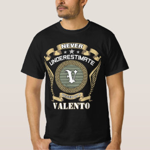 Camiseta Nunca subestimes el poder de un VALENTO
