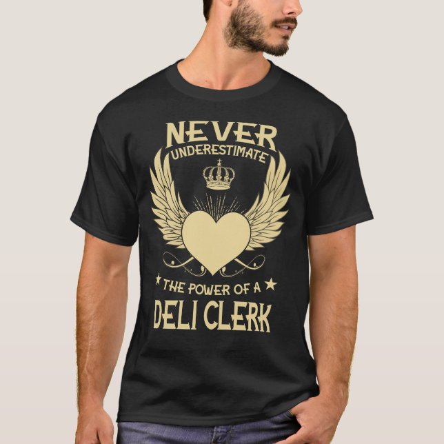 Camiseta Nunca Subestimes El Poder Del Empleado De A/An Del (Anverso)