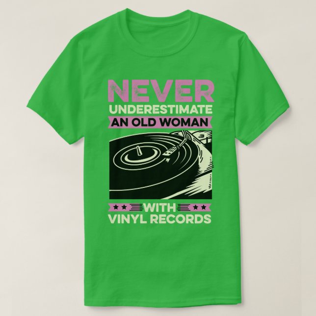 Camiseta Nunca subestimes los registros de vinícolas de anc (Diseño del anverso)
