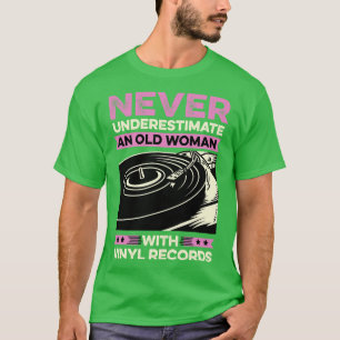 Camiseta Nunca subestimes los registros de vinícolas de anc