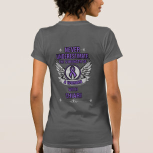 Camiseta Nunca subestimes/mujer... Chiari