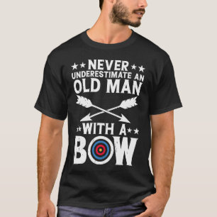Camiseta Nunca subestimes un regalo de papá anciano