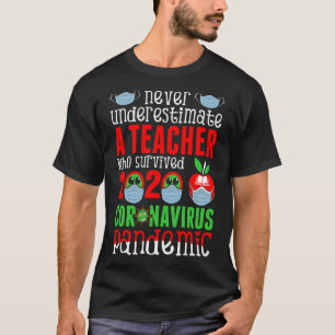 Camiseta Nunca Subestimes Una Pandemia De Coronavirus De Ma