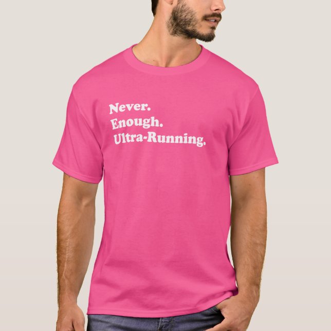 Camiseta Nunca Suficiente Ultra-Funny Ultra Runner (Anverso)