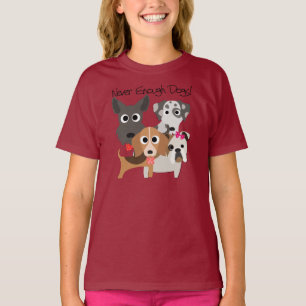 Camiseta Nunca suficientes perros