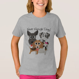 Camiseta Nunca suficientes perros