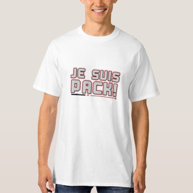 Camiseta Nunca Suis pack!  “ScHÖRT " (Anverso)