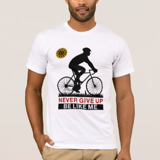 Camiseta Nunca te des por vencido como yo