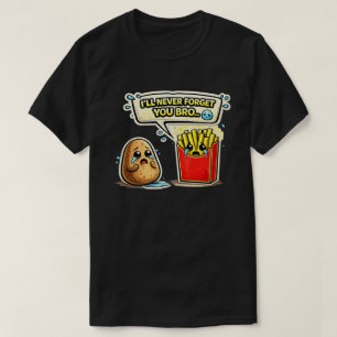 Camiseta Nunca te olvidaré hermano Arte de patata