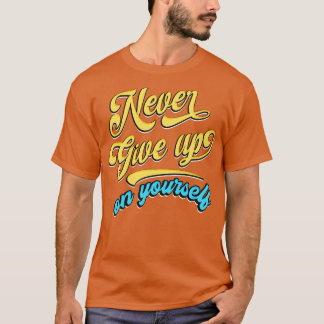 Camiseta Nunca te rindas