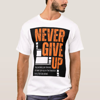 Camiseta Nunca te rindas