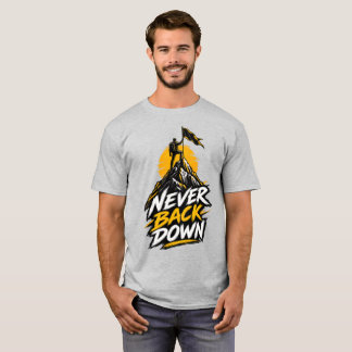 Camiseta Nunca te rindas Cumbre Ascenso