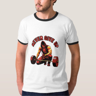 Camiseta Nunca te rindas Espíritu imparable