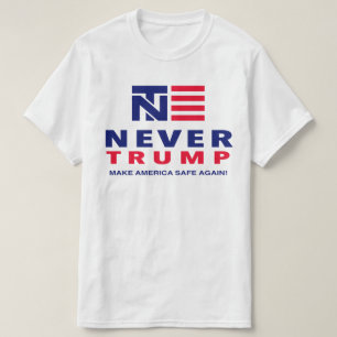 CAMISETA "NUNCA TRIUNFO: ¡HAGA LA CAJA FUERTE DE AMÉRICA