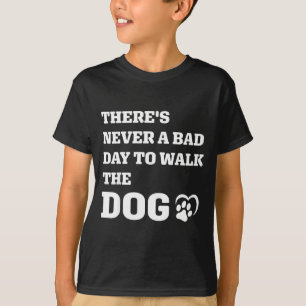 Camiseta Nunca Un Mal Día Para Pasear La Huella De La Garra