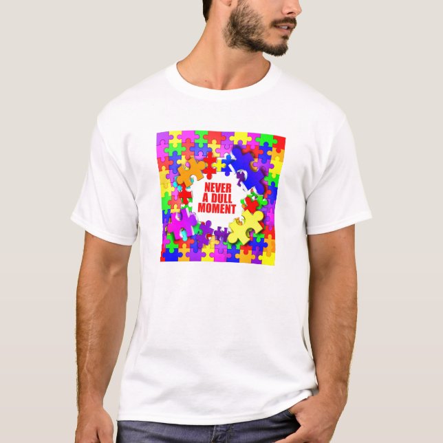 Camiseta Nunca un momento embotado (Anverso)