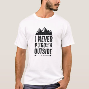 Camiseta Nunca Voy Fuera