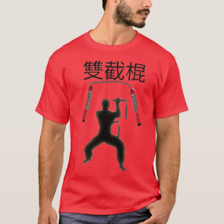 Camiseta nunchaku fighter