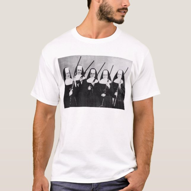 Camiseta nuns&guns (Anverso)