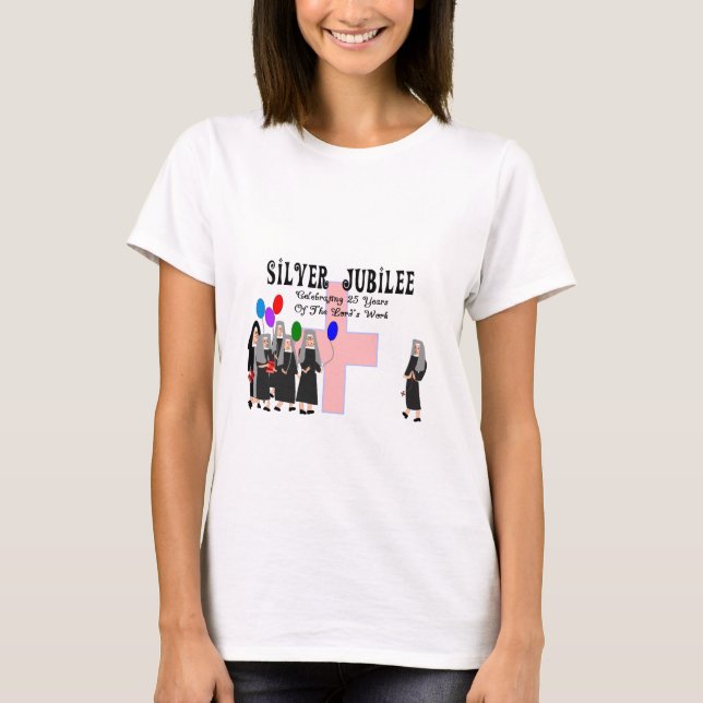 Camiseta Nuns Silver Jubilee Gifts (Anverso)
