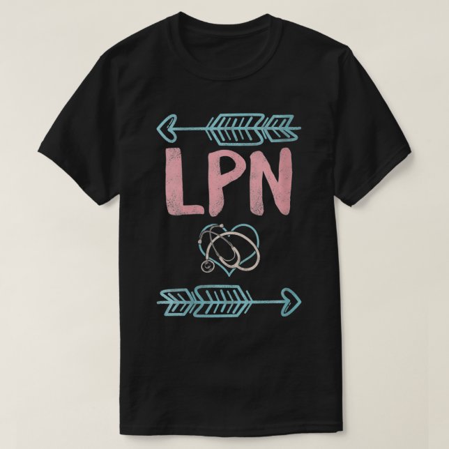 Camiseta Nur De Graduación De Enfermeras Con Licencia De LP (Diseño del anverso)