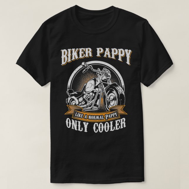 Camiseta Nur Guay Pappy Rids Motorcycle Driver Premium (Diseño del anverso)