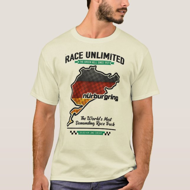 Camiseta Nürburgring - Race on Limited (Anverso)