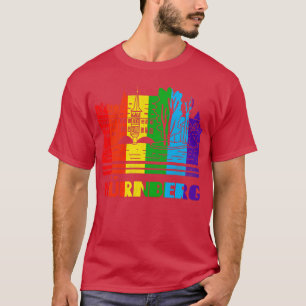Camiseta Nurnberg Orgullo Nurnberg LGTB Gift LGBT Simpatiza