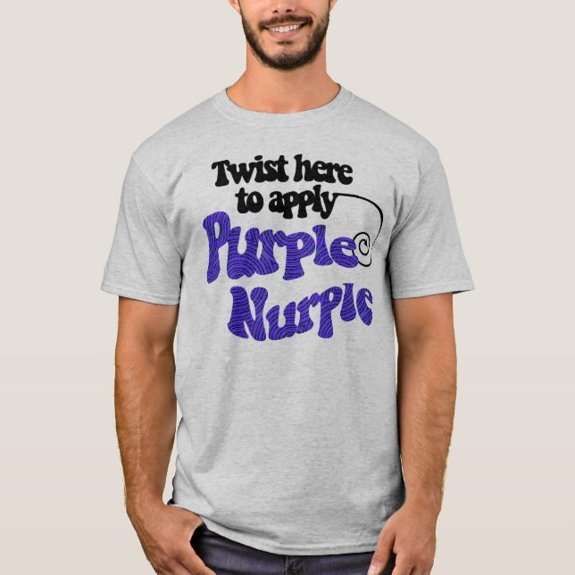 CAMISETA NURPLE PÚRPURA (Anverso)