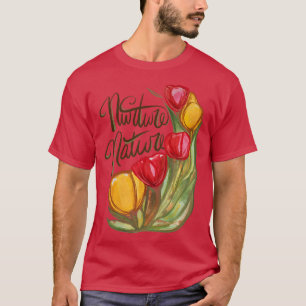 Camiseta Nurs Nature Spring Tulip Premium