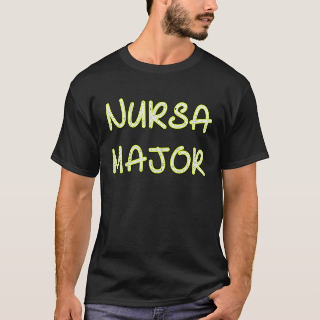 Camiseta Nursa Major Ursa Nursing Nurses for Nursing Oncolo (Anverso)