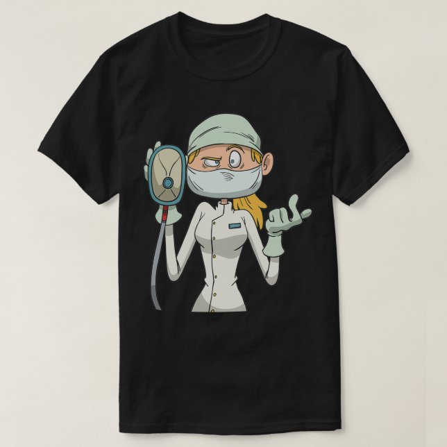 Camiseta Nurse Anesthesia Mask Ventilation 1 (Diseño del anverso)