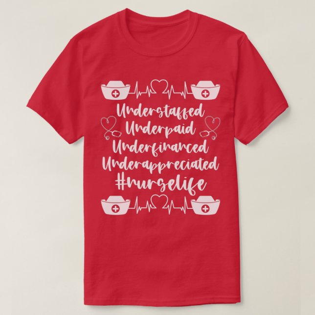 Camiseta Nurse Appreciation Week Nursing Accessoires (Diseño del anverso)