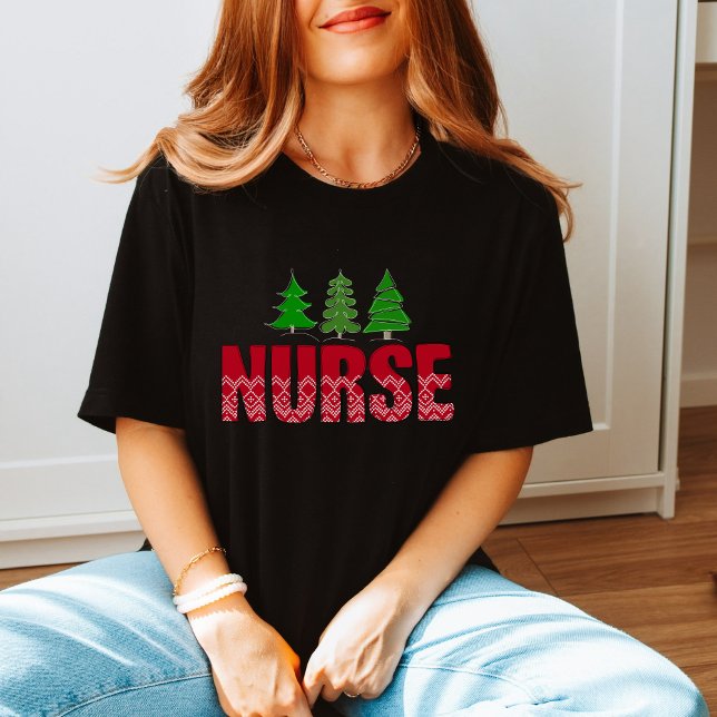 Camiseta Nurse Christmas T-Shirt - A Perfect Gift  (Subido por el creador)