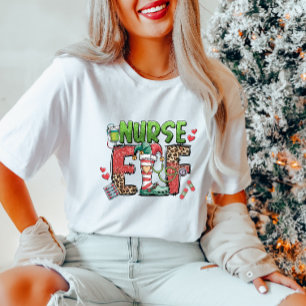 Camiseta Nurse Elf Holiday