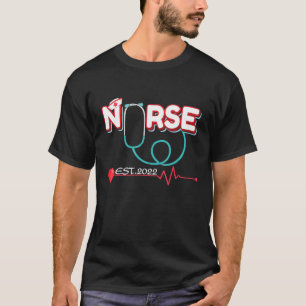 Camiseta Nurse EST 2022 Registro de Enfermería de Enfermera