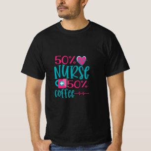 Camiseta Nurse Gift   50 Enfermeras 50 Café