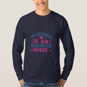 Camiseta Nurse Gift   Mi Novia Es Una Maravillosa Enfermera